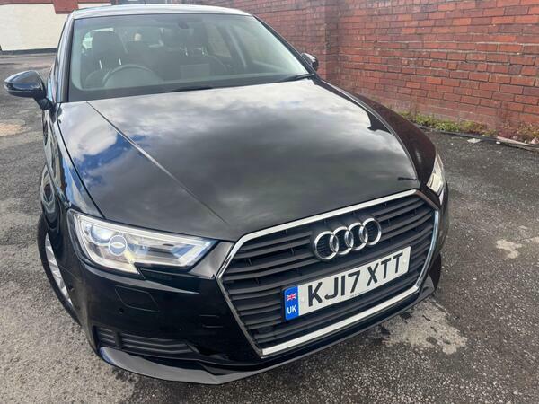 Audi A3 1.6 Tdi Se Technik Sportback Euro 6 Ss KJ17XTT Black #2