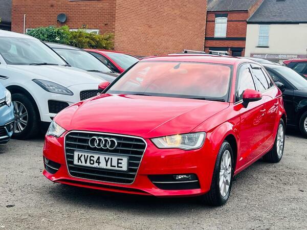Audi A3 1.6 Tdi Se Sportback Euro 6 Ss Red #3