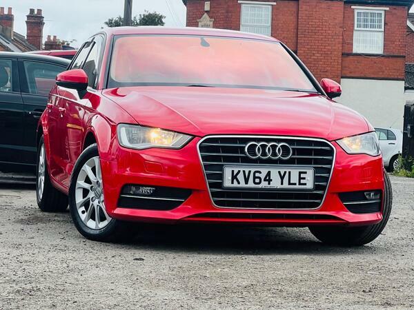 Audi A3 1.6 Tdi Se Sportback Euro 6 Ss Red