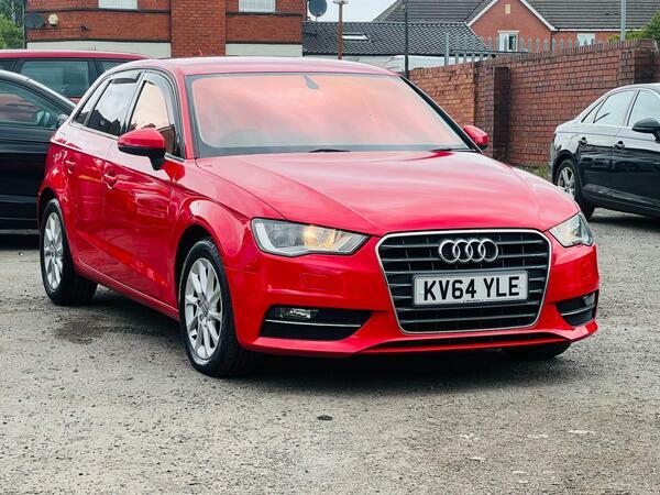 Audi A3 1.6 Tdi Se Sportback Euro 6 Ss Red #6