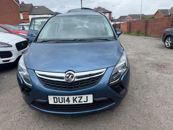 Vauxhall Zafira Tourer 1.8 16V Exclusiv Euro 5 Blue #2