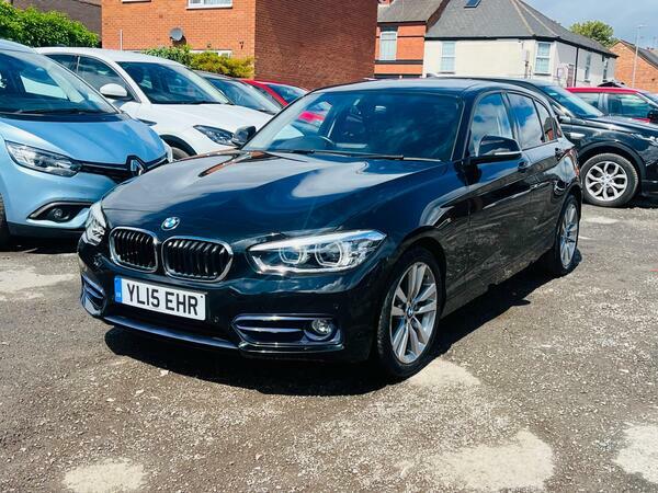 BMW 1 Series 1.5 116D Sport Euro 6 Ss Black #4