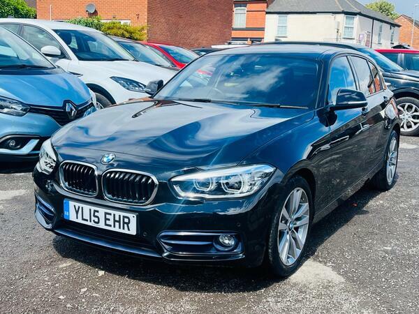BMW 1 Series 1.5 116D Sport Euro 6 Ss Black #2
