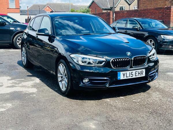 BMW 1 Series 1.5 116D Sport Euro 6 Ss Black #3