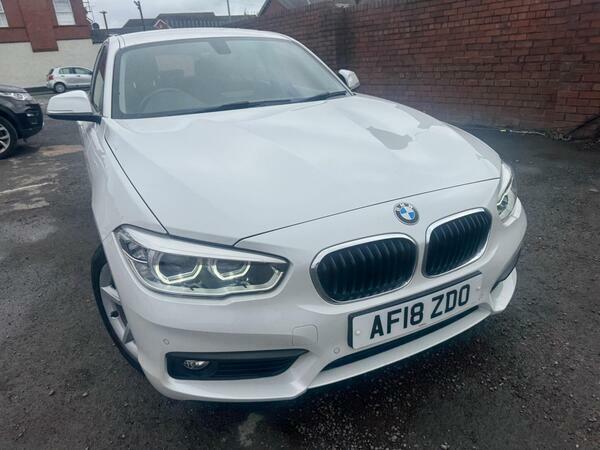 BMW 1 Series 1.5 116D Se Business Euro 6 Ss White #5