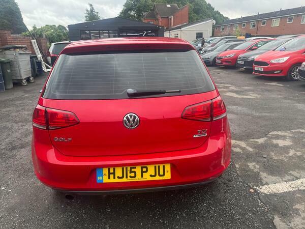 Volkswagen Golf 1.6 Tdi Bluemotion Tech Match Euro 5 Ss Red #4