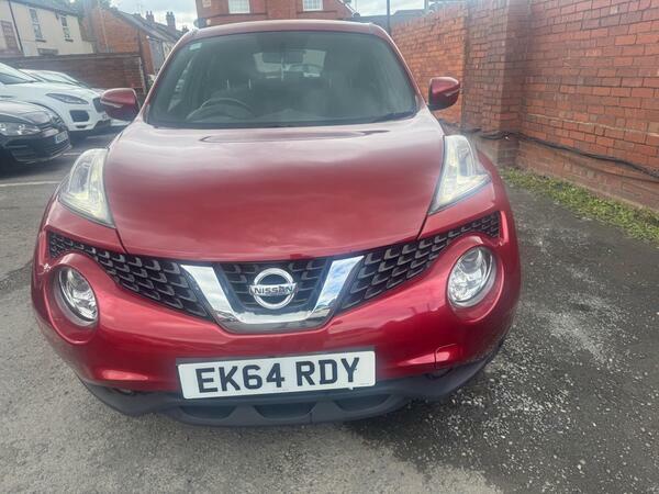 Nissan Juke 1.6 Acenta Premium Xtron Euro 5 EK64RDY Red #4