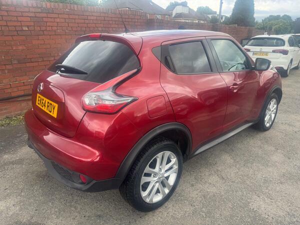 Nissan Juke 1.6 Acenta Premium Xtron Euro 5 EK64RDY Red #5