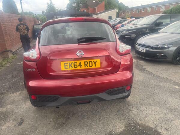Nissan Juke 1.6 Acenta Premium Xtron Euro 5 EK64RDY Red #6