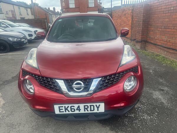 Nissan Juke 1.6 Acenta Premium Xtron Euro 5 EK64RDY Red #2
