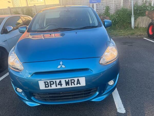 Mitsubishi Mirage 1.2 3 Cvt Euro 5 Ss Blue #2