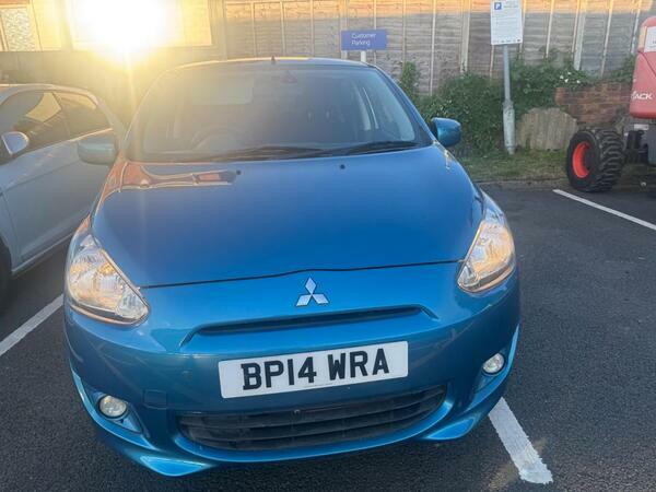 Mitsubishi Mirage 1.2 3 Cvt Euro 5 Ss Blue #3