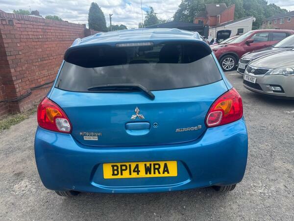 Mitsubishi Mirage 3 Black #11