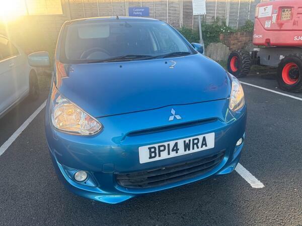 Mitsubishi Mirage 3 Black #7