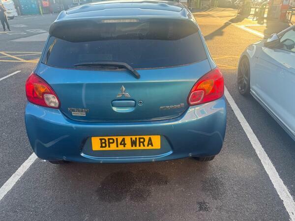Mitsubishi Mirage 1.2 3 Cvt Euro 5 Ss Blue #5