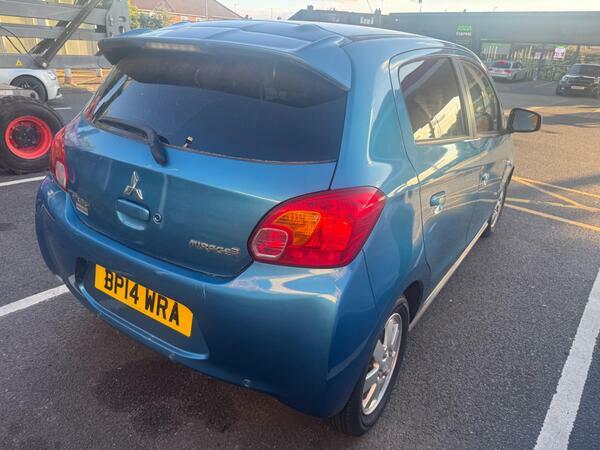 Mitsubishi Mirage 3 Black #10