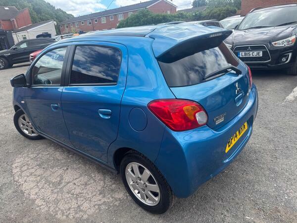 Mitsubishi Mirage 3 Black #14