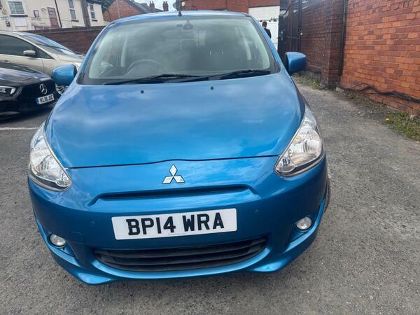Mitsubishi Mirage 3 Black #8