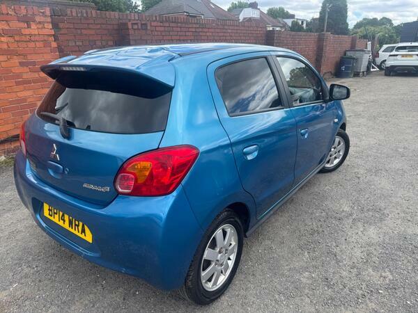 Mitsubishi Mirage 3 Black #13