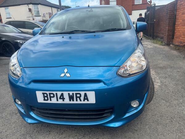 Mitsubishi Mirage 3 Black #9