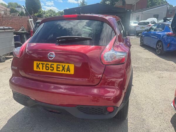 Nissan Juke 1.6 N-connecta Xtron Euro 6 Red #6