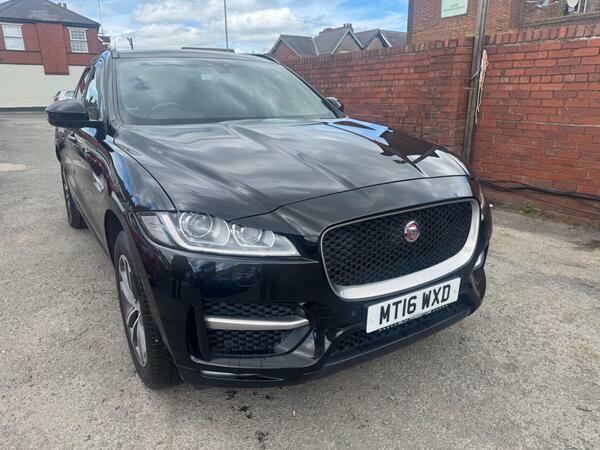 Jaguar F-Pace 2.0 D180 R-sport Awd Euro 6 Ss Black #5