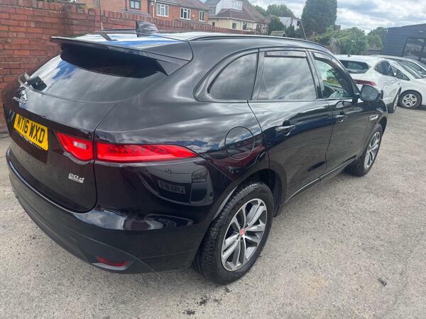 Jaguar F-Pace 2.0 D180 R-sport Awd Euro 6 Ss Black #6