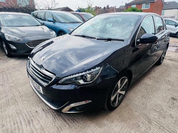 Peugeot 308 308 Gt Line Ss Blue #7