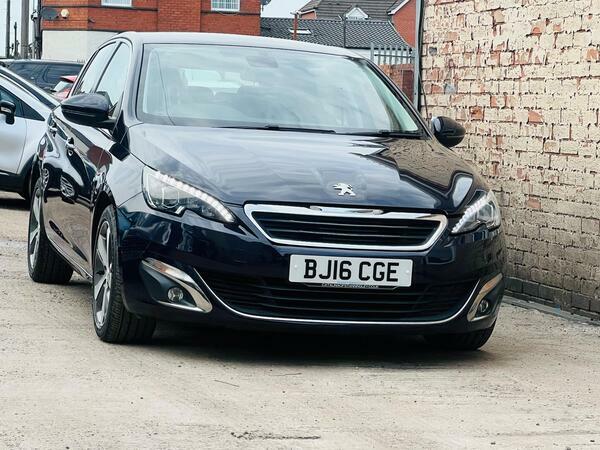 Peugeot 308 1.2 Puretech Allure Eat Euro 6 Ss Blue #3