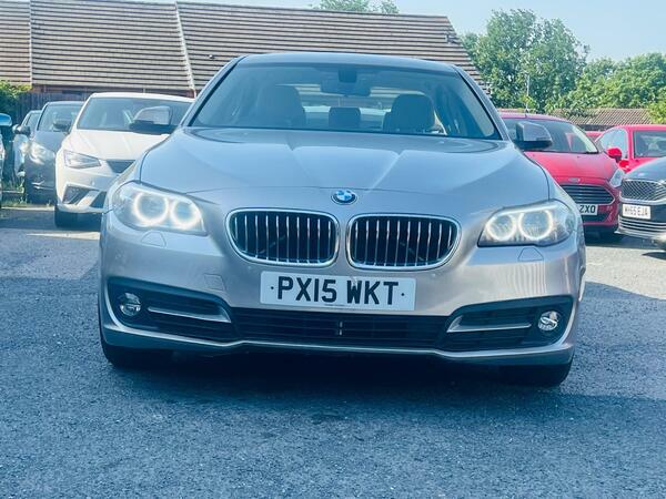 BMW 5 Series 2.0 520D Se Euro 6 Ss PX15WKT Silver #5