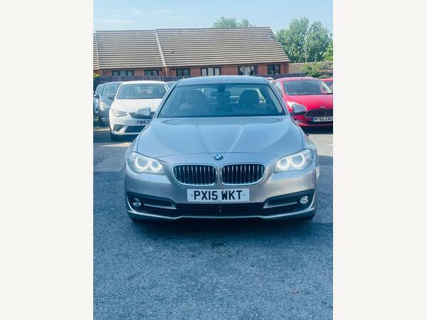 BMW 5 Series 2.0 520D Se Euro 6 Ss PX15WKT Silver #6