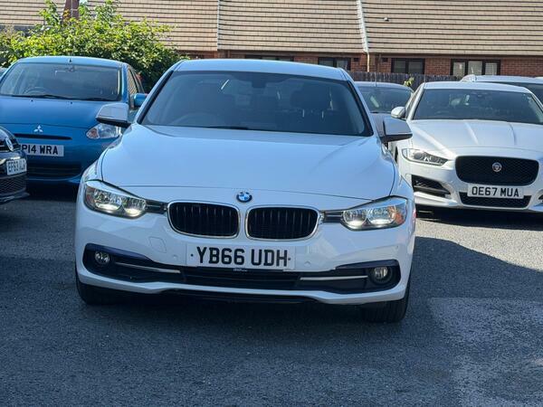 BMW 3 Series 2.0 320D Sport Euro 6 Ss YB66UDH White #2