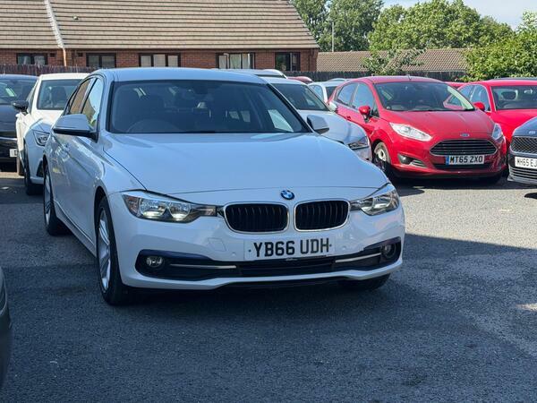 BMW 3 Series 2.0 320D Sport Euro 6 Ss YB66UDH White #6