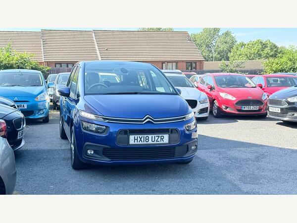 Citroen Grand C4 Picasso 1.6 Bluehdi Touch Edition Eat6 Euro 6 Ss Blue