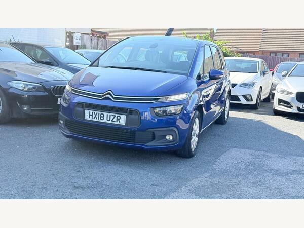 Citroen Grand C4 Picasso 1.6 Bluehdi Touch Edition Eat6 Euro 6 Ss Blue #6