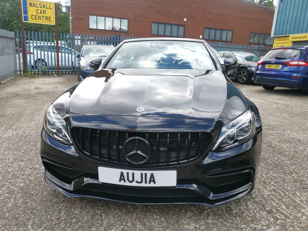 Mercedes-Benz C Class 4.0 C63 V8 Biturbo Amg S Premium Cabriolet Spds Black #6