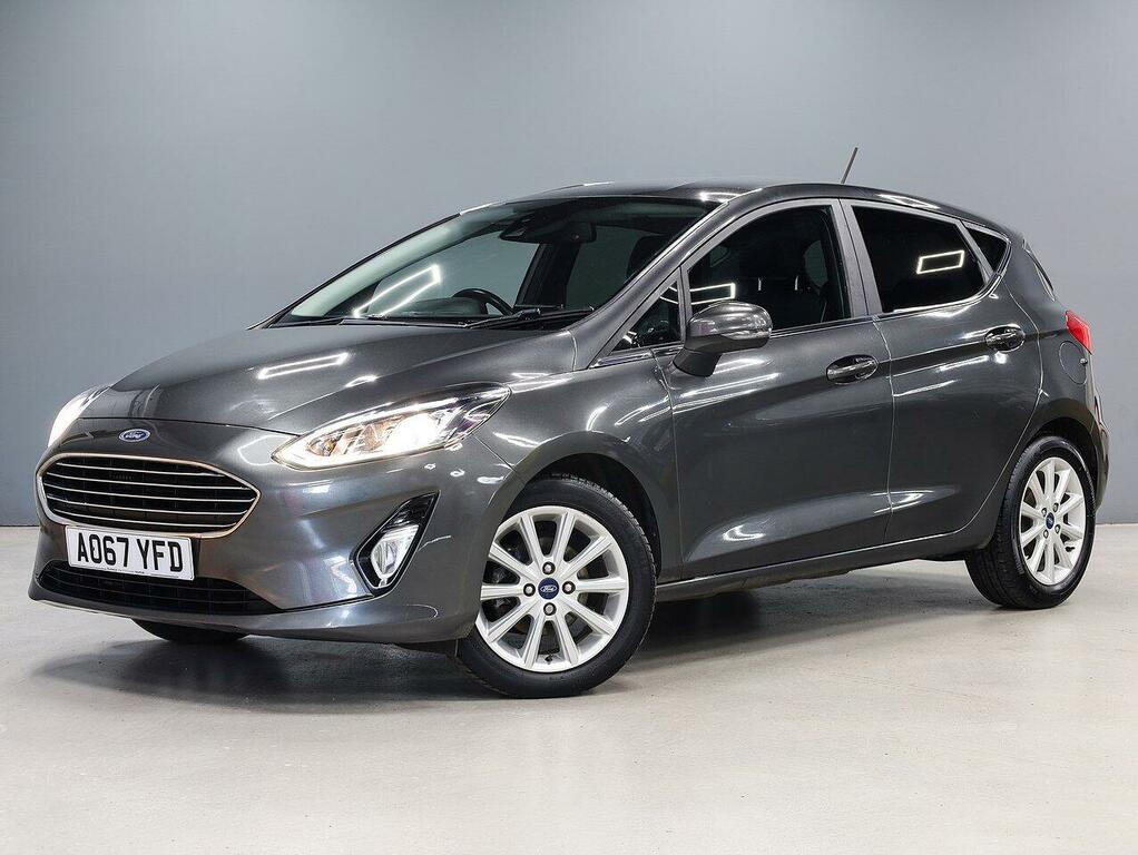 Ford Fiesta Ecoboost Titanium Hatchback A067YFD Grey #5