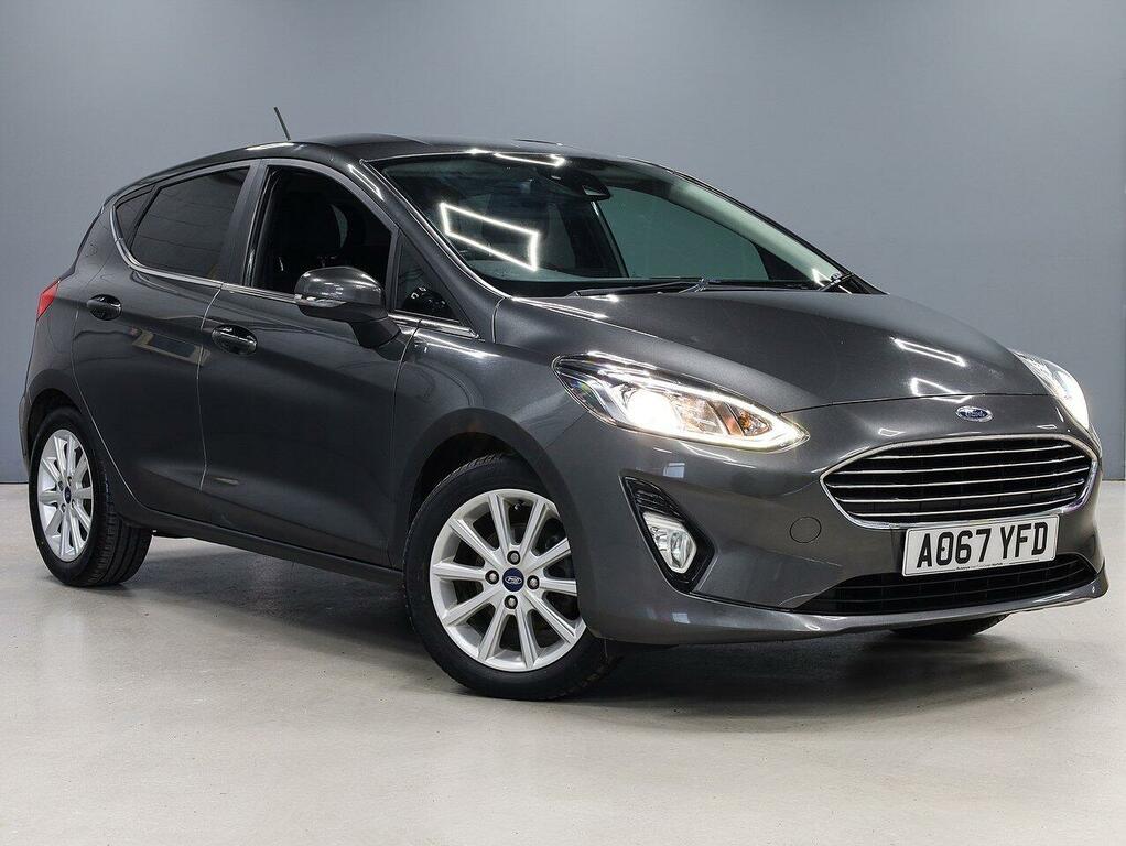 Ford Fiesta Ecoboost Titanium Hatchback A067YFD Grey #2