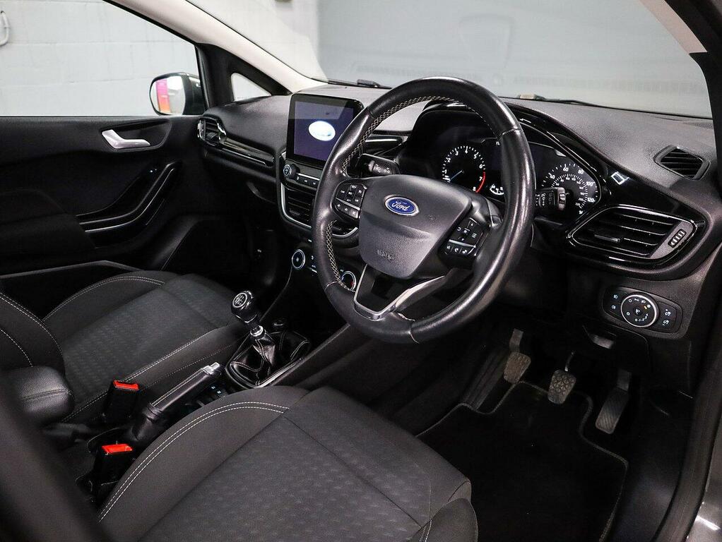 Ford Fiesta Ecoboost Titanium Hatchback A067YFD Grey #3