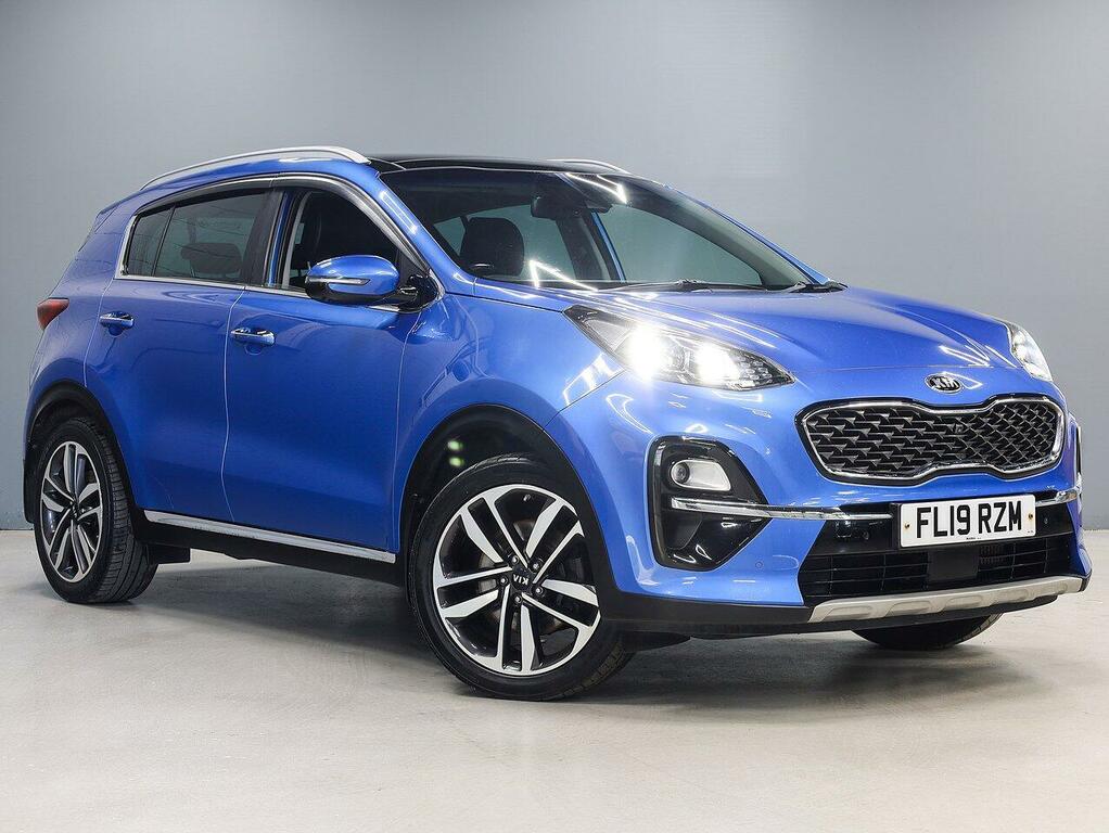 Kia Sportage Crdi 4 Suv FL19RZM Blue #2