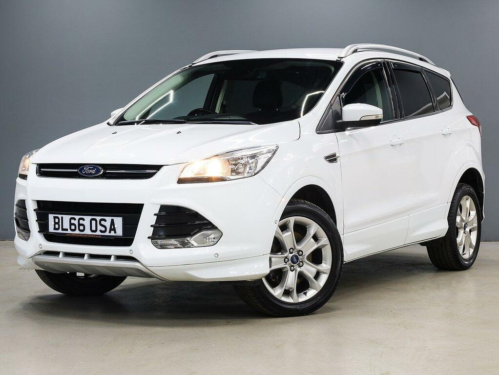 Ford Kuga Tdci Titanium Sport Suv White #5