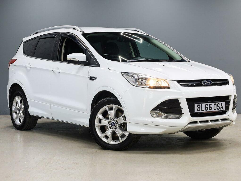 Ford Kuga Tdci Titanium Sport Suv White #2