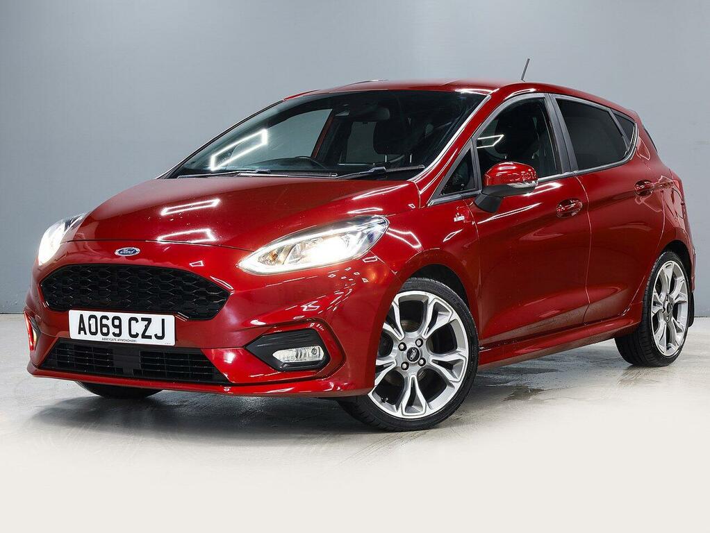 Ford Fiesta Ecoboost Gpf St-line Hatchback A069CZJ Red #5