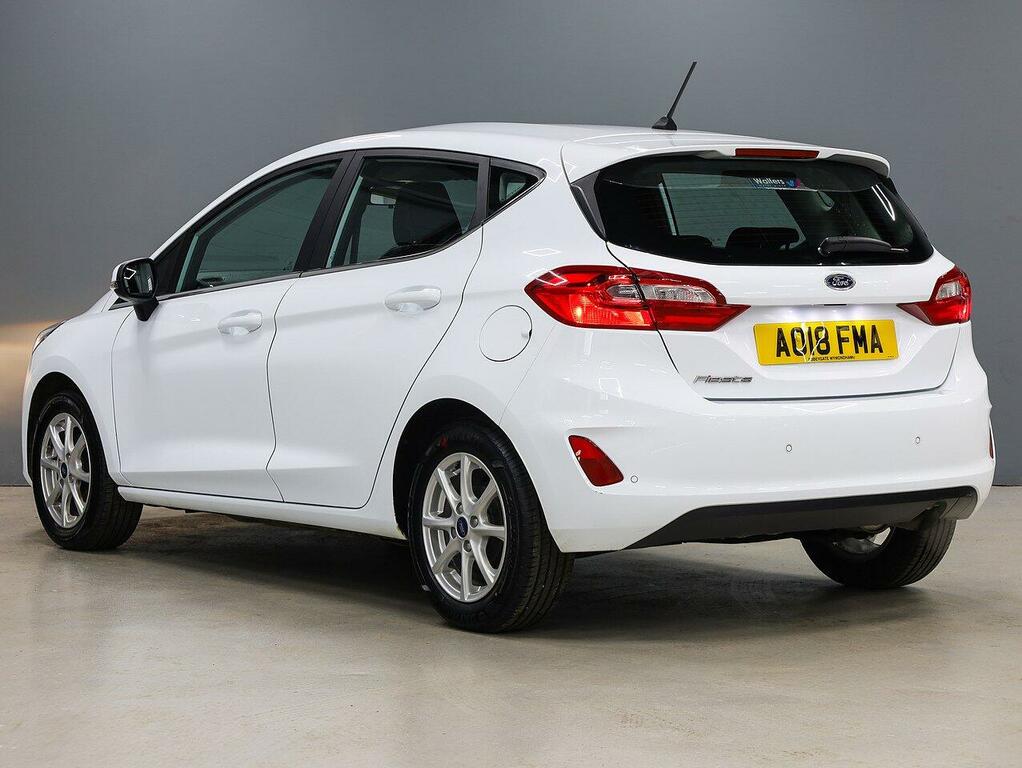 Ford Fiesta Ecoboost Zetec Hatchback AO18FMA White #5