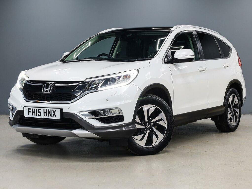 Honda Cr-V I-dtec Ex Suv FH15HNX White #5