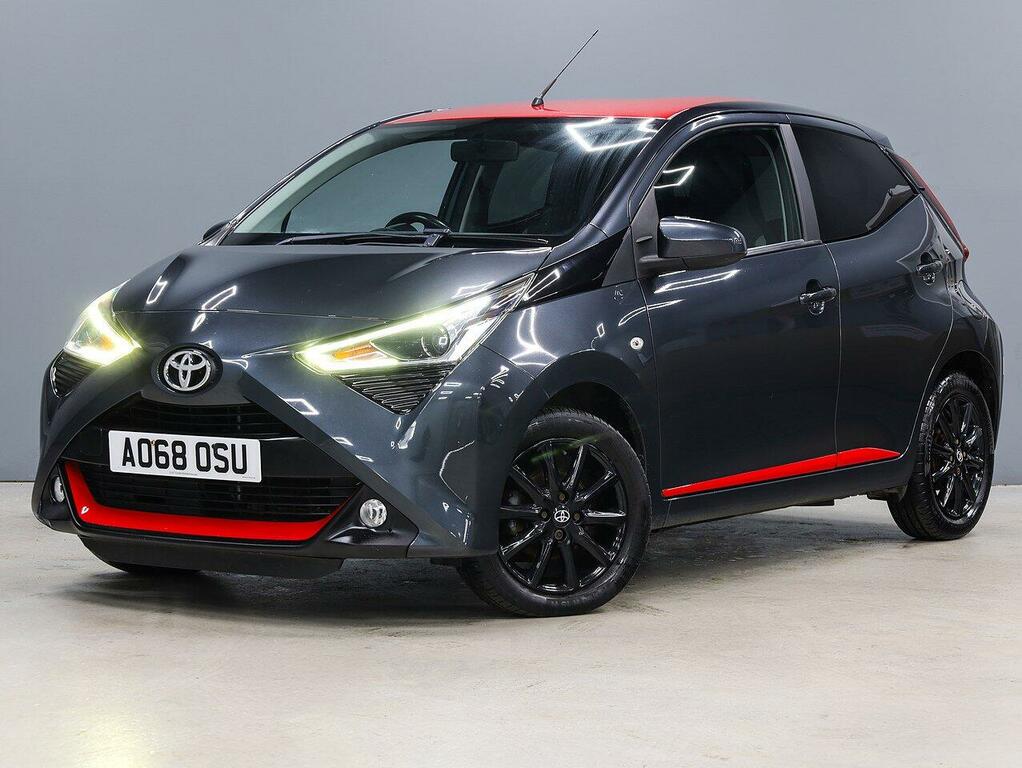 Toyota Aygo Vvt-i X-press Hatchback A068OSU Grey #5