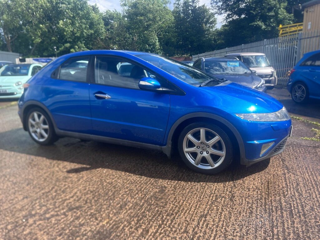 Honda Civic 1.8 I-vtec Sport I-shift Blue #5