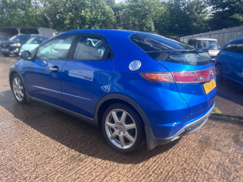 Honda Civic 1.8 I-vtec Sport I-shift Blue #4