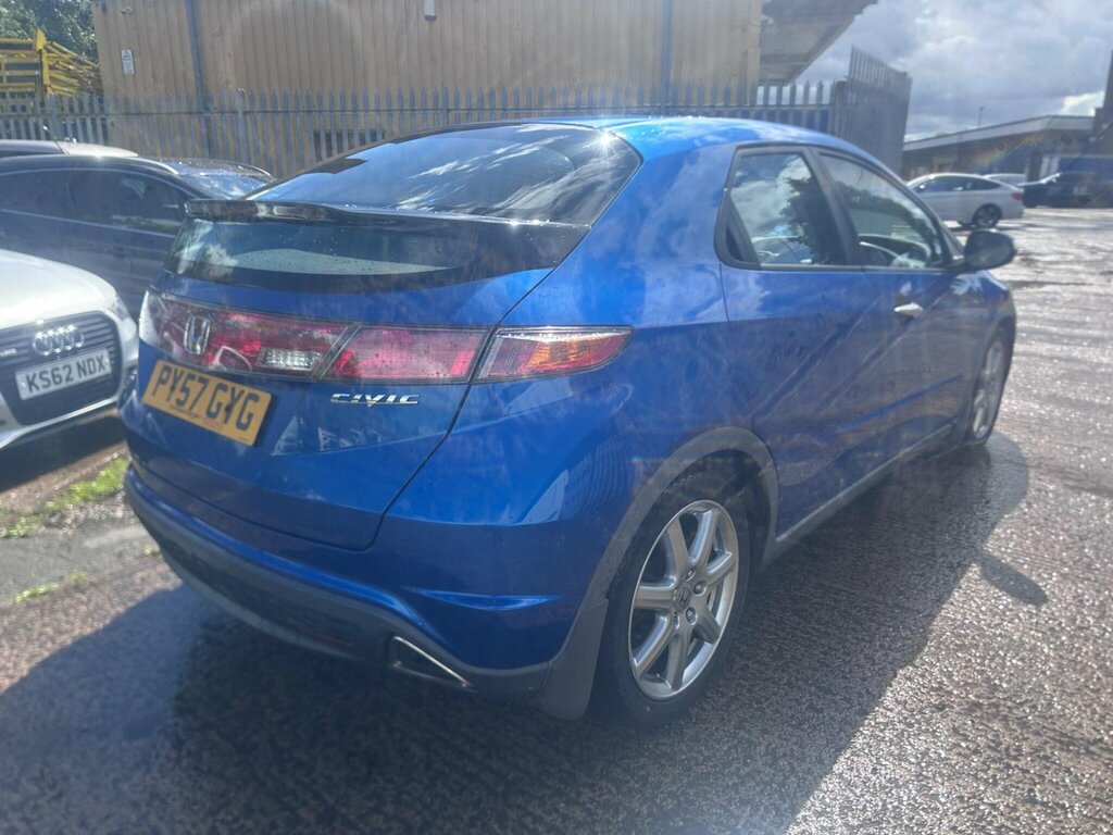 Honda Civic 1.8 I-vtec Sport I-shift Blue #2