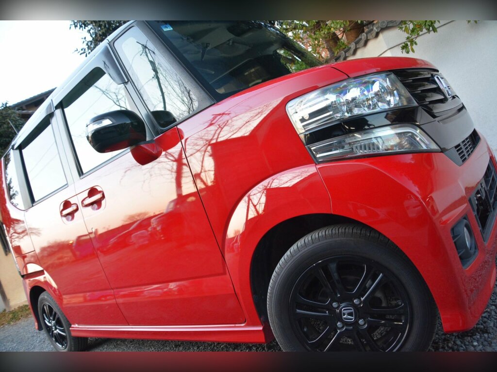 Honda N-Box 660 cc Custom G A Package-fresh Import KF14VCE Red #6